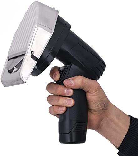 ATAAY Affettatrice per Carne, Coltello per Kebab Elettrico Coltello per Kebab Senza Fili Portatile in Acciaio Inossidabile Coltello per Barbecue Professionale e Commerciale Coltello Shawarma