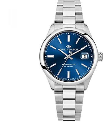 Philip Watch Caribe Urban Herrenuhr, Uhrzeit und Datum, Uhrzeit und Datum – R8253597644