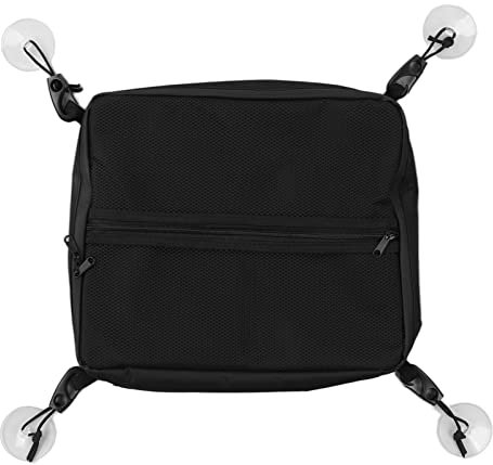 Asixxsix Cooler Deck Bag, Tragbare wasserdichte Paddle-Board-Zubehör Kühltasche mit Netztasche, Doppelreißverschluss-Design, 4 Starke Saugnäpfe, 4 Eckhaken-Design,