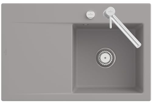Villeroy & Boch Subway Style 45 Fossil - 3347 02 KD Keramikspüle Excenterbetätigung