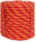 1/2 Inch Climbing Rope 100 Ft Red - 48 Strands Tree Climbing,1/2in Arborist Rope,Rappelling Rope,Static Nylon Polyester Braided Rope,Bull Rope for Tree Pulling,Nautical Rigging Rope Swing