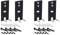 Fivetwofive 4X Remplacement des Supports de Fixation Murale en Acier Noir pour OmniJewel Lifestyle 650 et Enceintes Surround 700