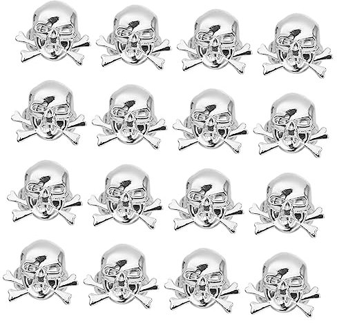 MOLUCKFU Halloween Piraten Ringe Satz Für Kinder Party Zubehör Kunststoffringe Mit Ringöffnung