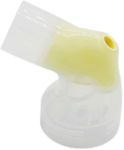 GHJ567RE 1Pcs Electric breast pump accessories for Medela for Swing single-sided breast pump Catheter connector(Light yellow)