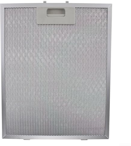 Filtros de campana extractora de acero inoxidable, filtro extractor de malla de metal, reemplazo de filtros de grasa para campana extractora, 400 x 300 x 9 mm