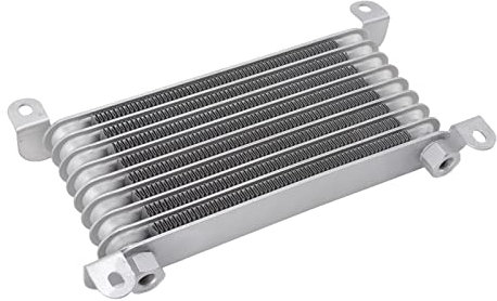 Radiador de Enfriamiento de Aceite del Motor - Radiador de Enfriamiento de Aceite de Aluminio para Motocicleta, Moto de Cross, ATV