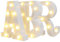 OSALADI 3St LED-Buchstabenlicht Tischlampe Licht für Bar kreatives Nachtlicht Sensorleuchten innen Zahlen weihnachtbeleuchtung led creative lighting Balkenlicht Desktop-Licht Plastik Weiß