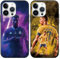 TBNMBGY 2 Stück Handyhülle für iPhone 11 6.1, Stoßfest Silikon TPU Kratzfest Hülle Schwarz, Sport Fußball Cool Legend Player 7 10 Mode Muster Design Schutzhülle für Jungen Fan, Idol