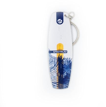 Fresh Kitesurfing Cabrinha Spectrum 2025 Kiteboard Schlüsselanhänger Real Kiteboard - Kite-Brett Schlüsselanhänger