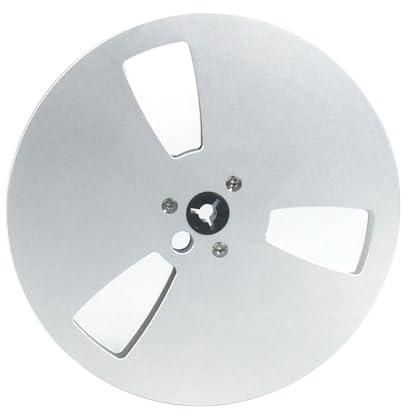 Ersatzrolle aus Aluminium, 17,8 cm, 6,35 mm Spule auf Spule, 3-Loch-Modelle, Sounddeck-Modelle