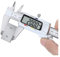 Digital Micrometer 6 Inch 150mm Digital Vernier Caliper Stainless Steel Micrometer Measuring Tool Depth Ruler Thickness Gauge