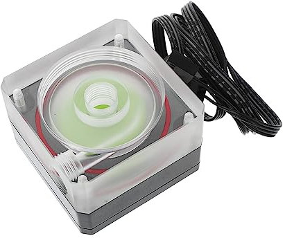 KOMBIUDA Kit de Refrigeración por Agua para PC Bomba de Agua de H Accesorio de Computadora con Diseño Ruido Compatible con Refrigeración Líquida CPU