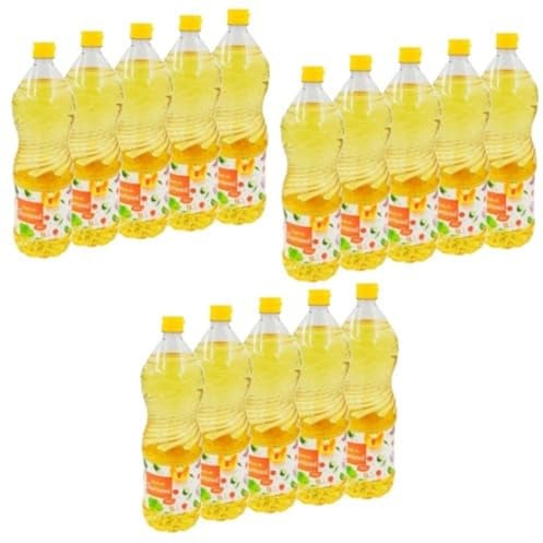 Lot 15x Huile de tournesol - Bouteille 1L