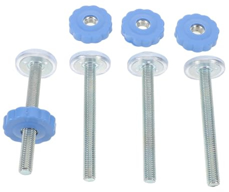 HAPINARY 4 Stück Kinderleitplanke Schutzgitter Stiegengitter Treppenschutzgitter Offene Treppe Babygitter Treppenschutz Einziehbares Schutzgitter Tür Gitter Pvc Blue