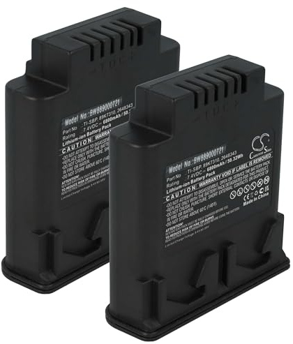 vhbw 2X Akku kompatibel mit Fluke TiR4FT, IR FlexCam, IR Smart, Ti55FT, TiR3FT, Ti50FT Wärmebildkamera (6800 mAh, 7,4 V, Li-Ion)