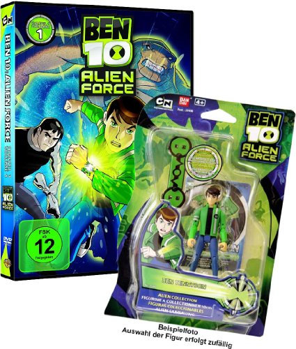 Ben 10 Alien Force - Staffel 1 / Vol. 1 inkl. Bandai Actionfigur