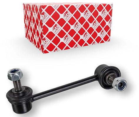 febi bilstein 28047 Verbindungsstange mit Sicherungsmuttern, 1 Stück | Kompatibel mit: HONDA CR-V I