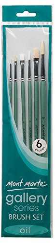 MONT MARTE Galerie-Serie Pinsel-Set, Standard