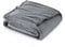 Bedsure Fleece Throw Blanket for Bed - Soft Cosy Fluffy Blankets for Sofa, Warm Double Throws for Audlts, Silver Grey, 150x200 cm