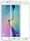 Panzerglasfolie für Samsung Galaxy S6 Edge Panzerglas Schutzfolie 9H Gebogene Full Screen Protector Displayschutzfolie, 0,3mm Dünn, Weiß [1-Pack]