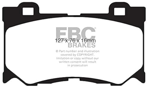 EBC Brakes DP21823 Greenstuff Bremsbeläge