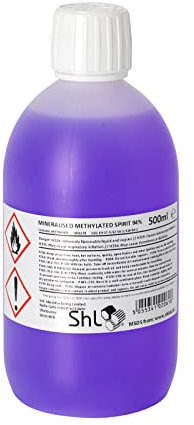 Shiny Hardware Limited SHL 500ml 94% Methylated Spirits (Denatured Alcohol)