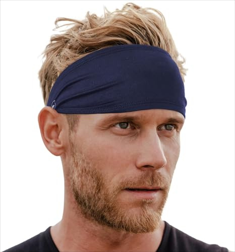 Tough Headwear Sport Stirnband Herren - Haarband Herren Damen - Stirnband Sport - Schweißband Stirn Laufen - Sportstirnband Kopfband - Headband