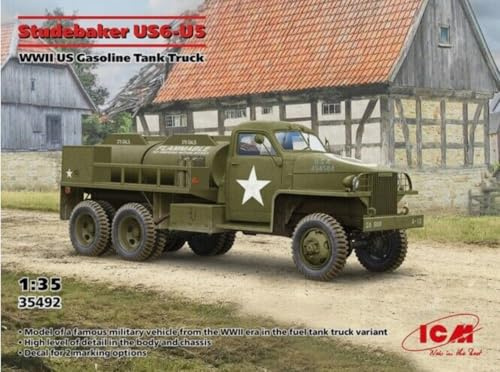 ICM 35492 - 1:35 Studebaker US6-U5, WWII US Gasoline Tank Truck - Neu