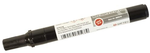 WETEC Flussmittelstift X32-10i, No-Clean (Fluxpen Fluxstift Fluxer No-Clean-Flussmittelstift No) Inhalt: 10 ml/Farbe: farblos/Feststoffgehalt: 2,5%/Dichte bei 25 °C: 0,812 (+/- 0,002) g/cm³