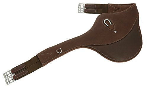 Eric Thomas Sattelgurt mit Stollenschutz Fitter Havana 115cm
