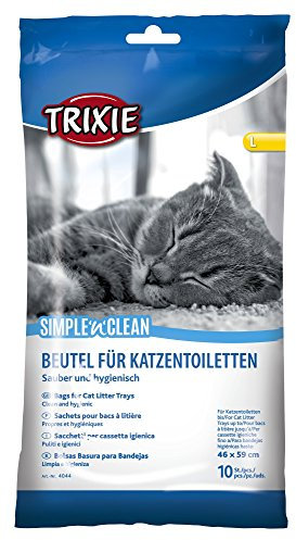 Trixie Cat Litter Tray Bags up to 46 x 59 cm 6 x Pack of 10