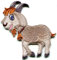 Billy Goat Wildlife Animal DIY Stickerei Basteln Applikation Bügelbild S-1597