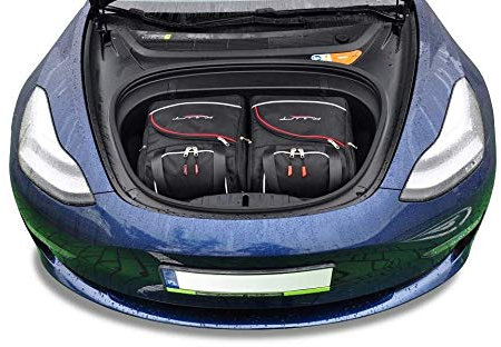 KJUST Kofferraumtaschen 2 stk kompatibel mit TESLA MODEL 3 I (5YJ3) 2017-2020