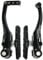 SHIMANO Unisex - Adult BR-T610 Caliper Brake, Black, 107 mm
