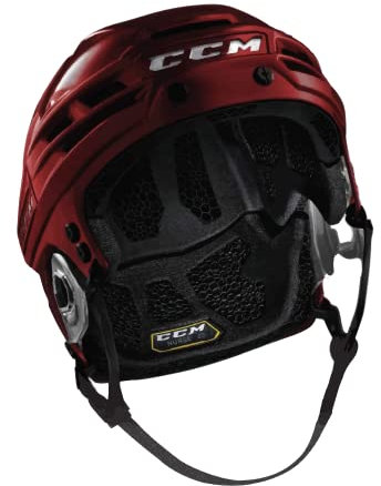 CCM SUPER Tacks X Senior MaroonM Eishockey Helm