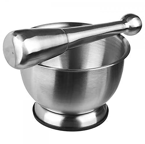 Hogar y Mas MORTERO DE Acero INOX 12,1X8,2
