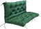 UVCMDUI Polster für Gartenbank, Wasserdicht Hollywoodschaukel Auflagen, Patio Bench Cushions fur Outdoor und Indoor,Grün,150x100x10cm