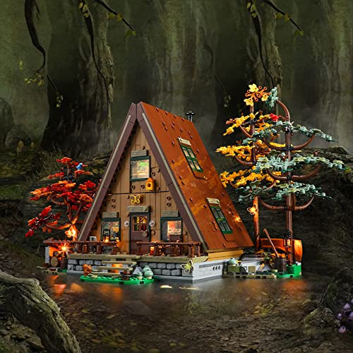 LIGHTAILING Led Licht für Lego- 21338 A-Frame Cabin – Beleuchtungsset Kompatibel Mit Lego Modell (Lego Bausteinen Modell Nicht enthalten)