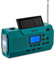 MEDION E66806 Kurbelradio (Solar, Dynamo Handkurbel, Baustellenradio, UKW Radio, Taschenlampe, SOS Notfall Funktion)