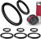Tyywjw 8 Stück Dichtungsringe Set Silikondichtung für Emsa Travel Mug Classic/Waves 0,36 L Travel Mug Grande 0,5 L Isolierbecher O-Ring Thermobecher Ersatz Dichtungen für Kaffeebecher Deckel