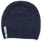 ÖJBRO VANTFABRIK Mütze 100% Merinwolle gefüttert Fleece Gr. L blau Winter Strickmütze Wolle warm, weich, Made in Sweden Karg Hyppeln