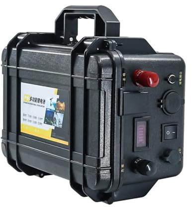 WILLQ Batterie au Lithium 24V 150Ah 100Ah 80Ah 60Ah Batterie étanche 24V BMS 100A intégré avec Chargeur 29,4V pour Moteurs Marins/Moteurs à la traîne/Batterie de Secours de Camping,24v80ah