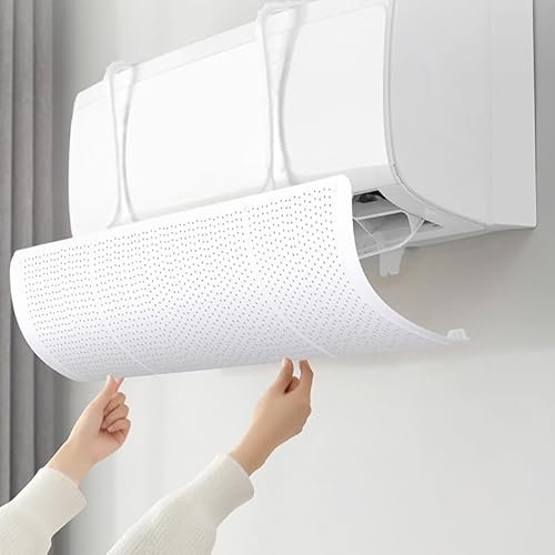 Deflettore Condizionatore Universale - Deviatore Aria Condizionatore - Pannello Deflettore Aria Condizionata Regolabile - Para Aria Per Condizionatore Climatizzatore A Muro - Raffrescatore D'aria