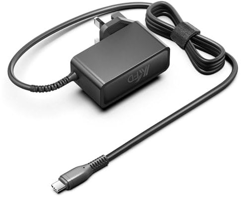 KFD 5V USB C Charger Power Adapter for Focusrite Scarlett 2i2 4i4 4th Gen Focusrite Scarlett Solo 3rd 4th Gen USB Audio Interface W-KING Bluetooth Speaker D8/D8 Mini/D9/X10/X20 UK Mains Adaptor