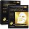Advanced Snail Mucin Glass Glow Hydrogel Mask, Schneckenschleim Hydratisierende Gesichtsmasken, Kollagen-Gesichtsmaske, Tiefenwirksame Gesichtsmaske für Alle Hauttypen, 6 Stück