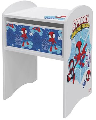 SPIDER-MAN Table de chevet en bois Spidey and his Friends