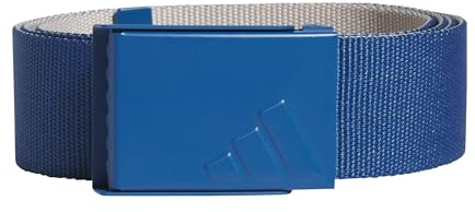 adidas Men's REVERSIBLE WEBBING BELT, Dusky Petrol/wonder alumina, L