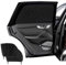 Sonnenschutz Auto mit UV Schutz für VW Sharan (7M9 Bj.2000-2010), Autofenster Sonnenschutz Heckscheibe Auto,Dehnbar Sonnenblende Auto Insekten Netz,2Pcs