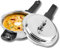Vinod Stainless Steel Pressure Cooker, 4.5 Litres, Induction and Gas Compatible, Deep Fry Pan with Sandwich Bottom, Silver
