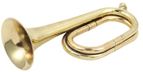 -Kavallerie-Trompete - Goldenes Horn | Gruppenorchester Musikinstrument für Schulgruppen Anfänger Festivalshow | Geschenk von Metallblasinstrumenten